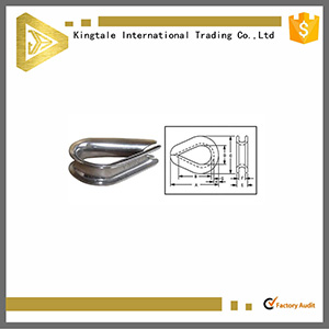 >Galvanized Wire Rope Thimbles