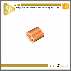 >Duplex Copper Wire Rope Ferrules