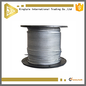 >Galvanized Wire Rope 6X7